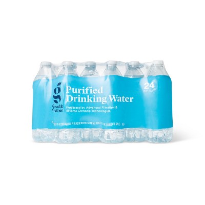 Purified Drinking Water - 24pk/16.9 fl oz Bottles - Good & Gather™