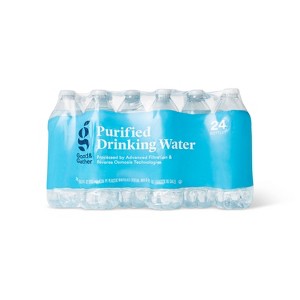 Purified Drinking Water - 24pk/16.9 fl oz Bottles - Good & Gather™ - 1 of 3