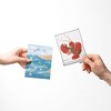 Celebration/Graduation Assorted Greeting Card Pack (3ct) "Lobster, Sailboats, Compass" by Ramus & Co - 2 of 4