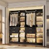 Besiost 40'' Freestanding Closet System with 10 Shelves, Closet Organizer - 2 of 4