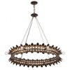 Savoy House Heiress 8 - Light Chandelier in  Patinated Bronze - 4 of 4