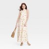 Women's Tie Neck Maxi Dress - A New Day™ - 3 of 3