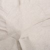 5' Hudgeons Boho Striped Bean Bag Natural/Yellow - Christopher Knight Home - 3 of 4
