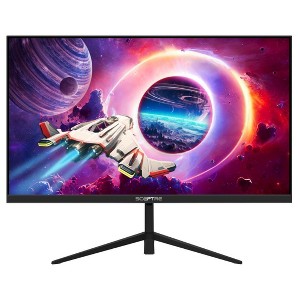 Sceptre 27-inch Gaming Monitor 1080p up to 165Hz 1ms AMD FreeSync Premium HDMI DisplayPort Build-in Speakers, 99% sRGB Machine Black - 1 of 4