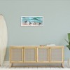 Stupell Industries Sandpipers Along Beach Shore Black Framed Giclee Art - 2 of 4
