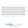 Park Designs Snowflowers Table Runner 13" X 36" - 4 of 4