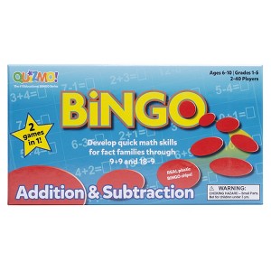 Learning Advantage® QUIZMO® Addition & Subtraction - Bingo-Style Math Game - 1 of 4