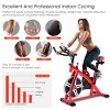 Costway Adjustable Exercise Bike Bicycle Cycling Cardio Fitness LCD w/ 18lb Flywheel - 3 of 4