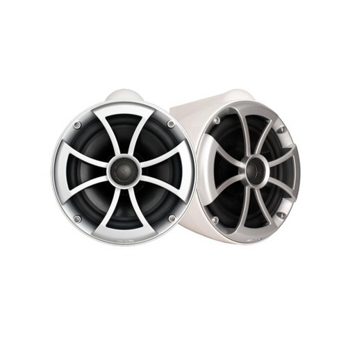 Wet Sounds ICON8-WX ICON 8" Marine Tower Speakers with X Mount kit - Pair White - image 1 of 4