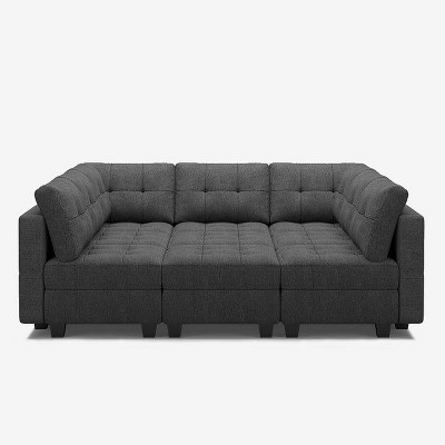 Belffin Modular Weave Sofa with Storage Seat (9 Seats + 9 Sides)