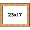 PosterPalooza | Embellished Gold Picture Frame - UV Acrylic, Backing Board, Hanging Hardware Included - 2 of 4