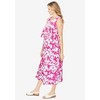 Woman Within Plus Size Layered Popover Maxi Dress - 4 of 4