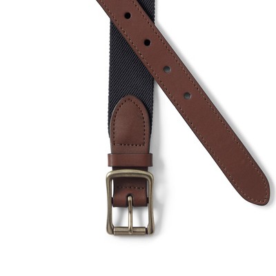 Lands' End Men's Elastic Surcingle Belt 36 Black Target