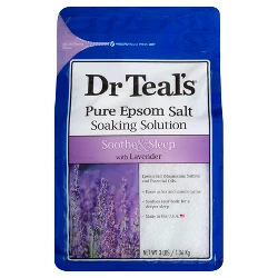 Dr Teal's Pure Epsom Salt Soothe & Sleep Lavender Soaking Solution - 48oz