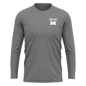 Men's Millikin University Adult Sport Long Sleeve Left Chest Logo - 1 of 4