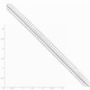 Black Bow Jewelry 10mm Sterling Silver Cubetto Chain Necklace - 2 of 4