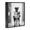 Stupell Industries Boxer Dog & Newspaper, 12" x 12" - 3 of 4