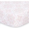 The Peanutshell Arianna Crib Bedding Set, Pink Floral, 4pc to 12 Pc, For Girls - 4 of 4