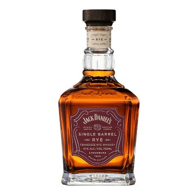 Jack Daniel's 4yr Single Barrel Tennessee Rye Whiskey - 750ml Bottle