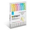 KINGART Twin-Tip Highlighters 8 Colors - 2 of 3