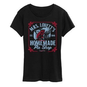 Women's - Sweeney Todd - Mrs Lovetts Pie Shop Short Sleeve Graphic T-Shirt - 1 of 4