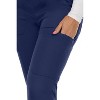 Medichic Women's Seven Pocket Cargo Scrub Pants Joggers with 4-Way Stretch - 4 of 4