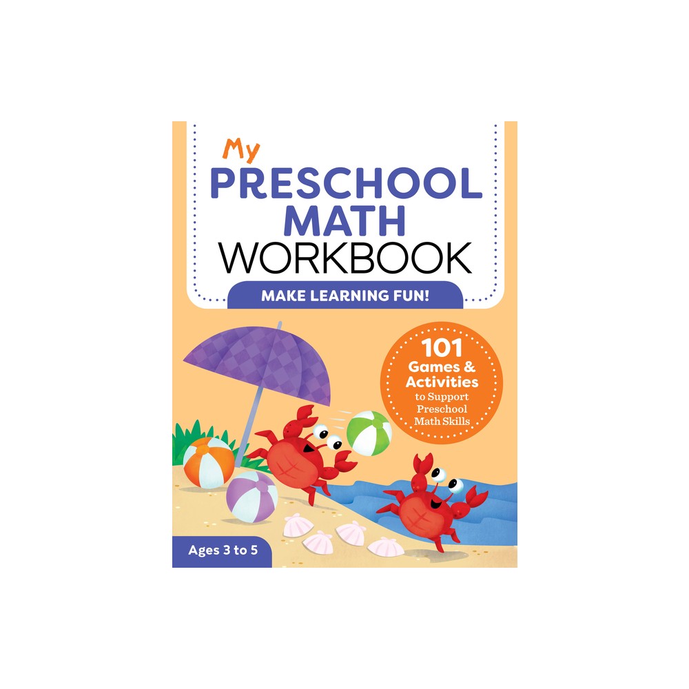 My Preschool Math Workbook - (My Workbook) by Lena Attree (Paperback)