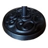 33Ibs Resin Outdoor Patio Umbrella Base: Epoxy-Coated, Fits Wellfor Umbrellas - WELLFOR - image 2 of 4