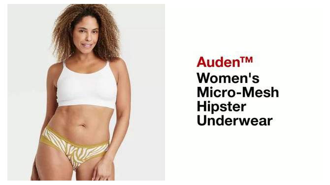 Women's Micro-Mesh Hipster Underwear - Auden™, 2 of 6, play video