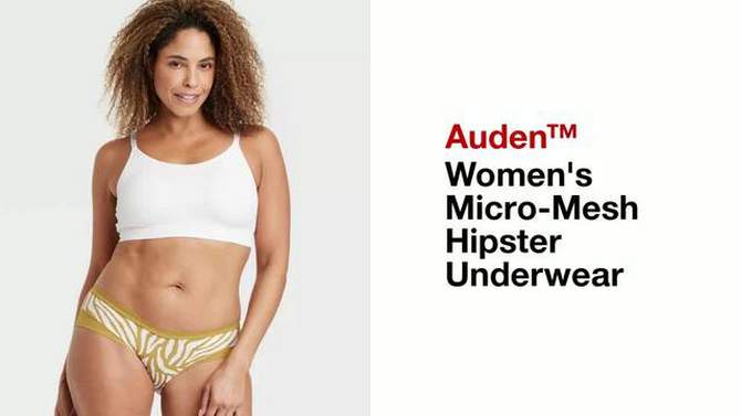 Women's Micro-Mesh Hipster Underwear - Auden™, 2 of 6, play video