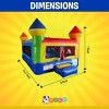 Pogo Crossover Kids Junior Inflatable Bounce House with Blower, Jumper - image 3 of 4