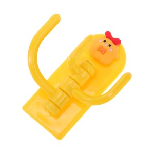 Unique Bargains Utility Triple Hook Chick with Bow 1 Pc - 1 of 4