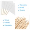 Unique Bargains Small Labeling Marking Cake Cocktail Decor Flag Toothpicks 100 Pcs - 4 of 4
