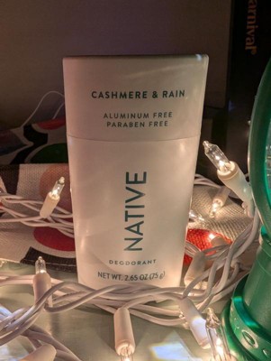Native Twin Pack Deodorant - Cashmere & Rain - 4.6oz/2ct: Vegan