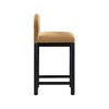 Meridian Furniture,Conrad Saddle Velvet Counter Stool - 4 of 4