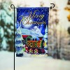 Evergreen Home for the Holiday Train  Garden Flag 12 x 18 Inches Indoor Outdoor Decor - 3 of 4