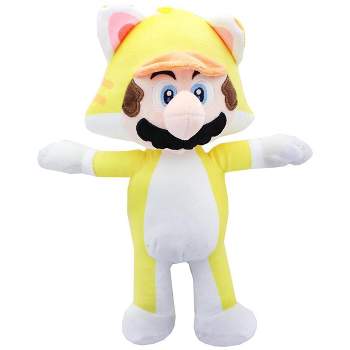 Johnny's Toys Super Mario 12 Inch Character Plush | Cat Mario