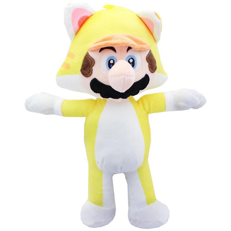 Johnny's Toys Super Mario 12 Inch Character Plush | Cat Mario, 1 of 2
