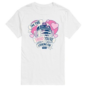 Men's - Star Wars - Valentine Droid You're Looking For Short Sleeve Graphic T-Shirt - 1 of 4