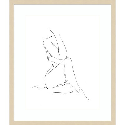 Erotic Contour Drawing No.3 Art Print by Modisegno