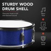 Best Choice Products 5-Piece Beginner Drum Set w/ Snare, Bass, Toms, Cymbal, Hi-Hat, Sticks, Chair, Drum Pedal - 4 of 4
