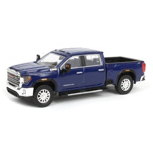 1/64 2022 GMC Sierra 2500HD SLT, Pacific Blue, Diecast Exclusive 51561-B - 1 of 4