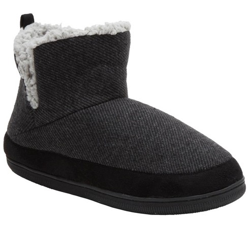 Fleece lined hotsell slipper boots