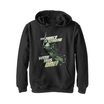 Boy's Star Wars Yoda Force With This One Pull Over Hoodie