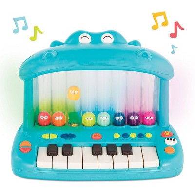 B. Toys Toy Piano For Kids Hippo Pop : Target