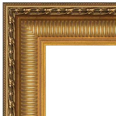 Grande Gold-Toned Framed Canvas Painting, 47.25" x 38.25"