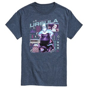Men's - Disney - Ursula Computer Pop Up Short Sleeve Graphic T-Shirt - 1 of 4
