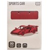 Little & Wood: Woodlet: Medium - Red Sports Car - 3D Wooden Kit-Set,Ages 6+ - 3 of 4