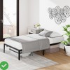 14 Inch Twin Size Metal Bed Frame Platform Heavy Duty Steel Slat No Box Spring Needed - 2 of 4