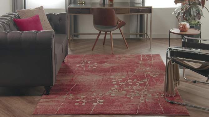 Nourison Somerset Contemporary Floral Area Rug, 2 of 14, play video